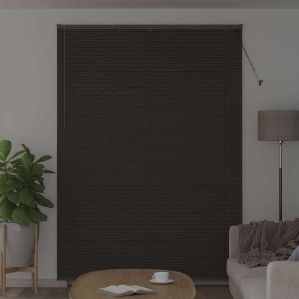 Fenster Jalousie Dunkelgrau 160 x 220 cm Aluminium
