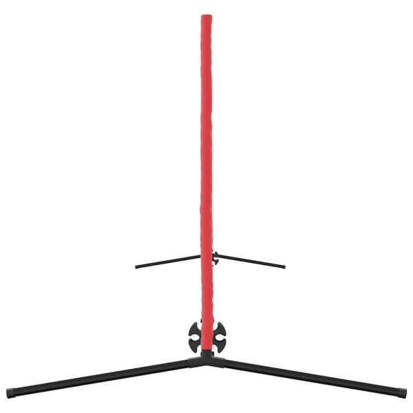 Tennisnetz Schwarz und rot 494.5 x 90 x 87 cm Polyester