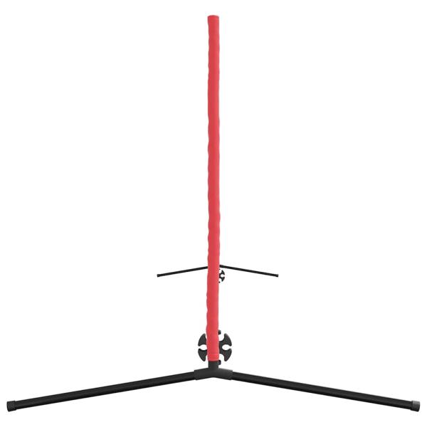 Tennisnetz Schwarz und rot 595 x 90.5 x 87 cm Polyester