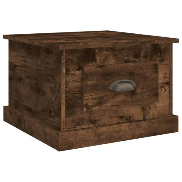 Couchtisch Räuchereiche 50x50x35 cm Holzwerkstoff