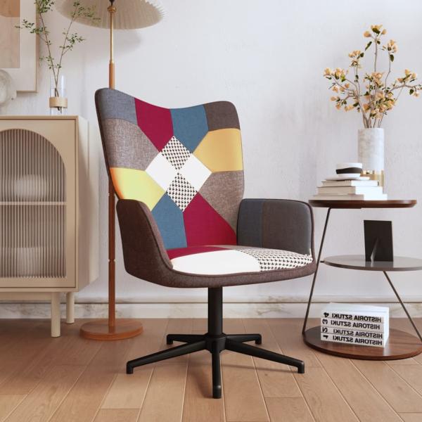ARDEBO.de - Relaxsessel Patchwork Stoff