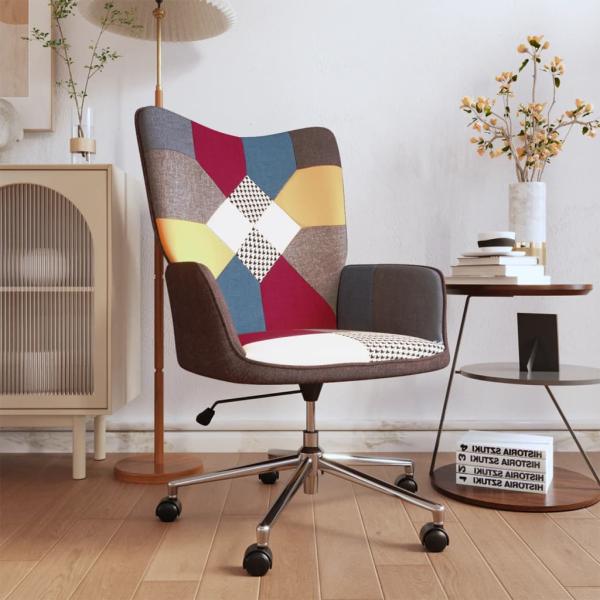 ARDEBO.de - Relaxsessel Patchwork Stoff