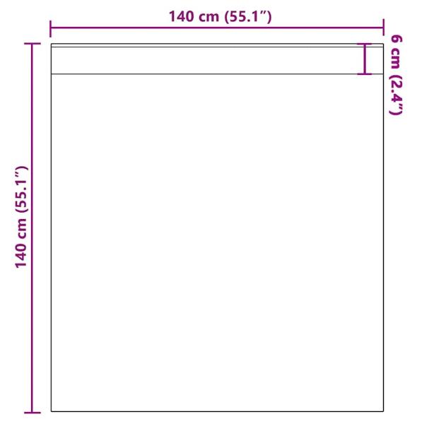 Voile Vorhänge mit Stangentaschen 2 Stk. Gelb