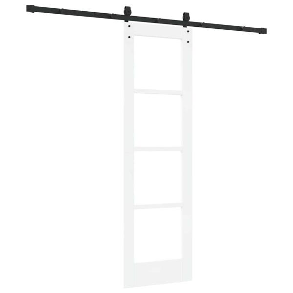 Schiebetür mit Hardware-Set "ORKDAL" Weiß 61x198,5 cm