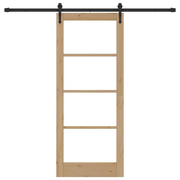 Schiebetür mit Hardware-Set 'ORKDAL'83x202 cm