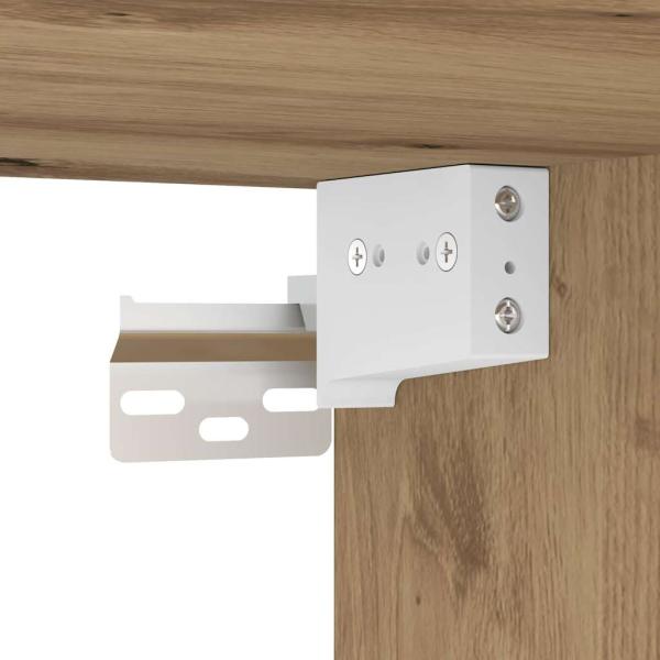 3-tlg. Badmöbel-Set Artisan Eiche Holzwerkstoff