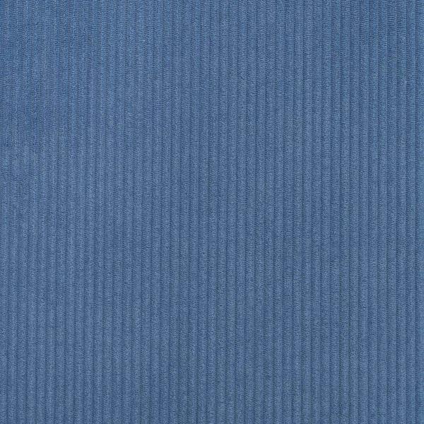 Boxspringbett Blau Cordstoff