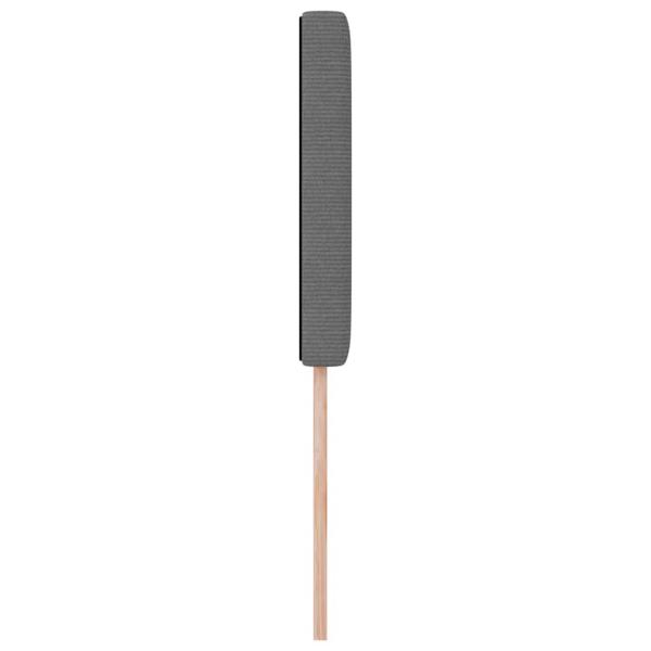 LED Kopfteil Einfarbig Hellgrau 80 cm Cordstoff