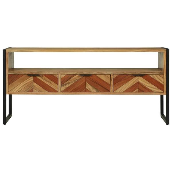 TV-Schrank 100x35x50 cm Massivholz Akazie