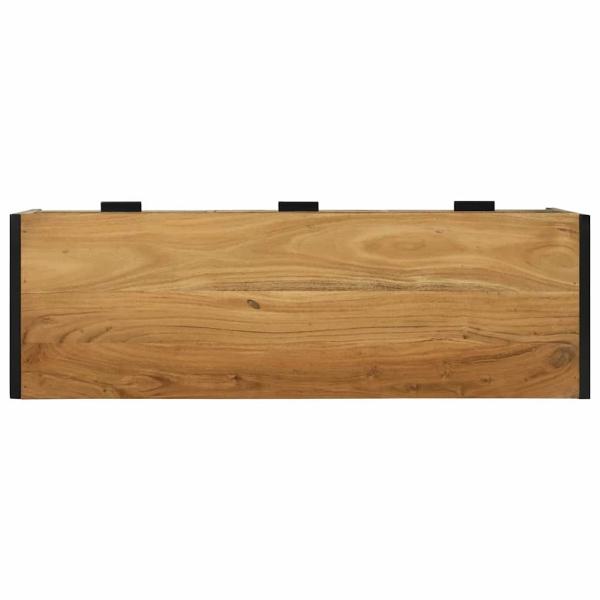 TV-Schrank 100x35x50 cm Massivholz Akazie