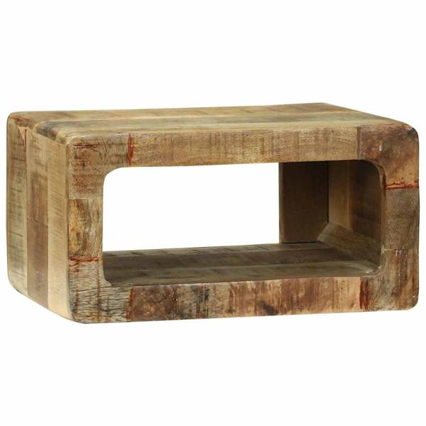 ARDEBO.de - 3-teiliges TV-Schrank Set Massivholz Grobes Mango