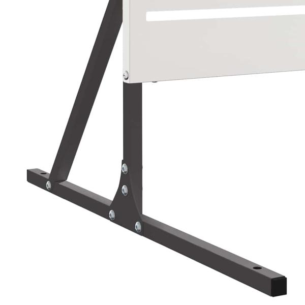 Sichtschutz 180 cm Edelstahl