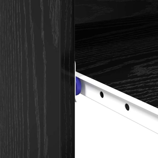 Computertisch Schwarze Eiche Spanplatte Kompakt