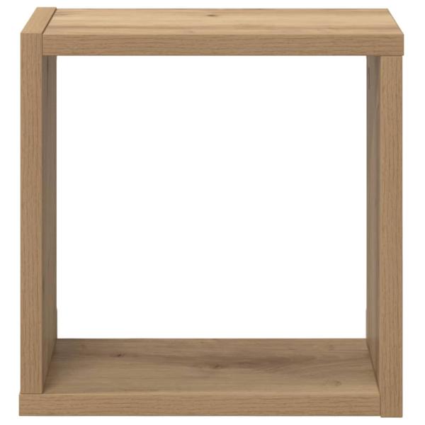 Wandregale Artisan-Eiche MDF 26 x 15 x 26 cm Wandmontage