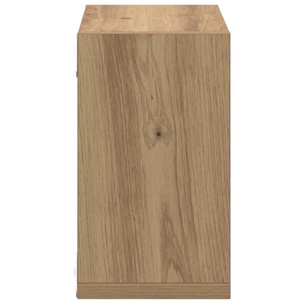 Wandregale Artisan-Eiche MDF 26 x 15 x 26 cm Wandmontage
