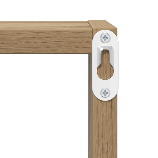Wandregale Artisan-Eiche MDF 26 x 15 x 26 cm Wandmontage