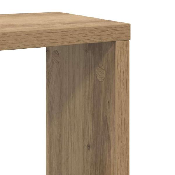 Wandregale Artisan-Eiche MDF 26 x 15 x 26 cm Wandmontage