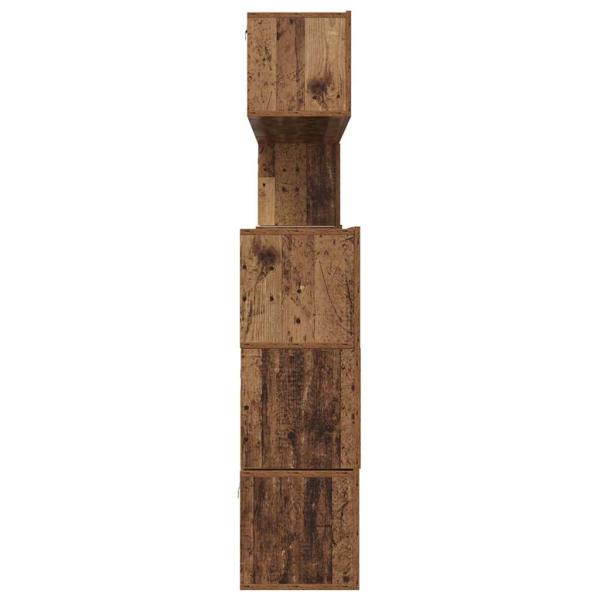 TV-Schrank-Set 8 pcs Altholz 80 x 30 x 30 cm Holzwerkstoff