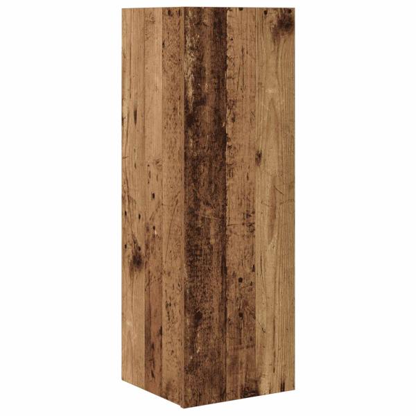 TV-Schrank-Set 10 pcs Altholz 30,5 x 30 x 90 cm Holzwerkstoff