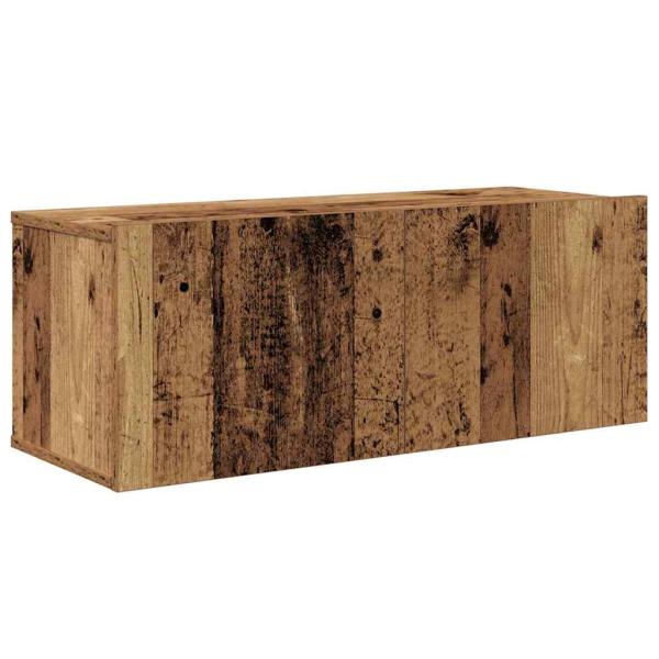 TV-Schrank-Set 4 pcs Altholz 30,5 x 30 x 90 cm Holzwerkstoff