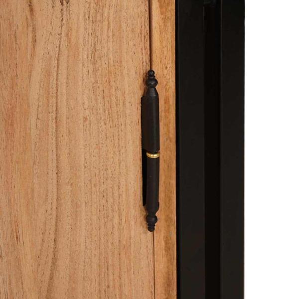 Nachttisch Braun 38 x 33 x 58 cm Akazie Massivholz