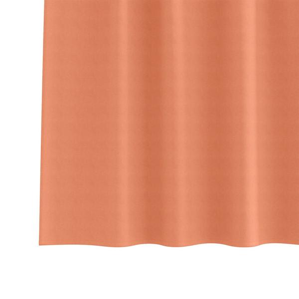 Verdunkelungs-Vorhänge mit Ringen 2 Stk. Terrakotta Polyester