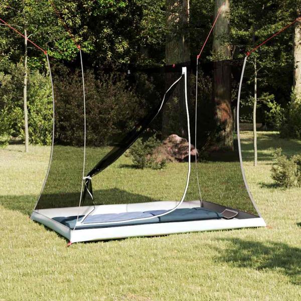 ARDEBO.de - Innenzelt Schwarz 208 x 140 x 175 cm Netz