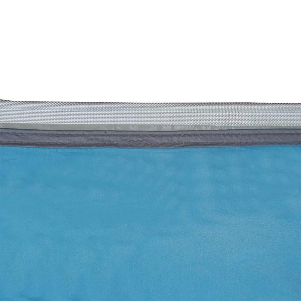 Heckklappenzelt Personen 190 x 150 x 185 cm Blau Taft