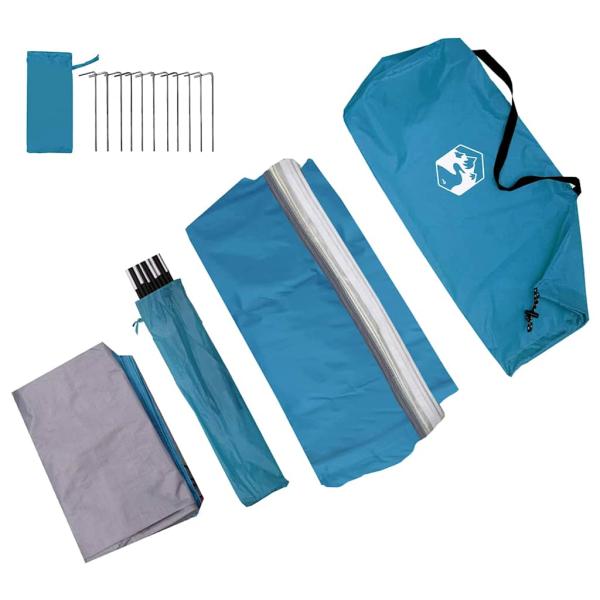 Zelt mit Dach Sonstiges mit Luftentlüftung 194 x 180 x 210 cm Polyester