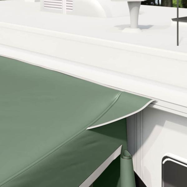 Zelt mit Dach Sonstiges Grün und Schwarz 285 x 255 x 245 cm Polyester