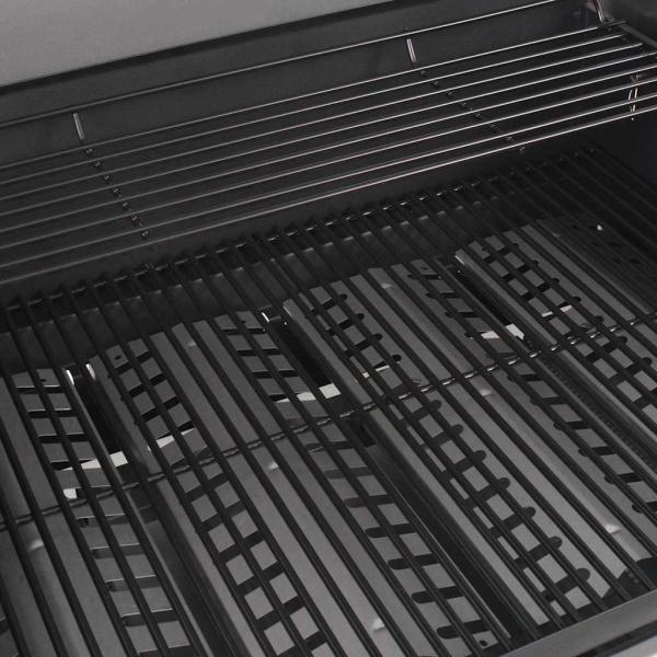Gas Grill Silber 132 x 61 x 118 cm Edelstahl