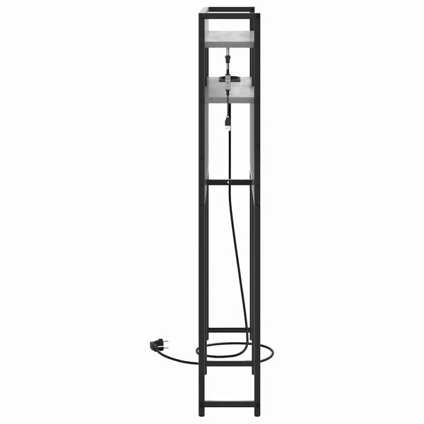 Stauraum-Kopfteil Grau Sonoma 75 cm Holzwerkstoff