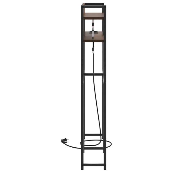 Stauraum-Kopfteil Braune Eiche 75 cm Holzwerkstoff