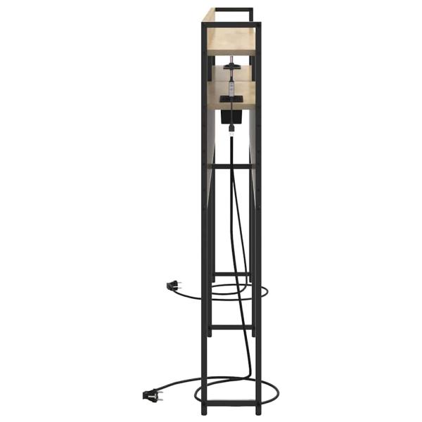 Stauraum-Kopfteil Sonoma Eiche 180 cm Holzwerkstoff