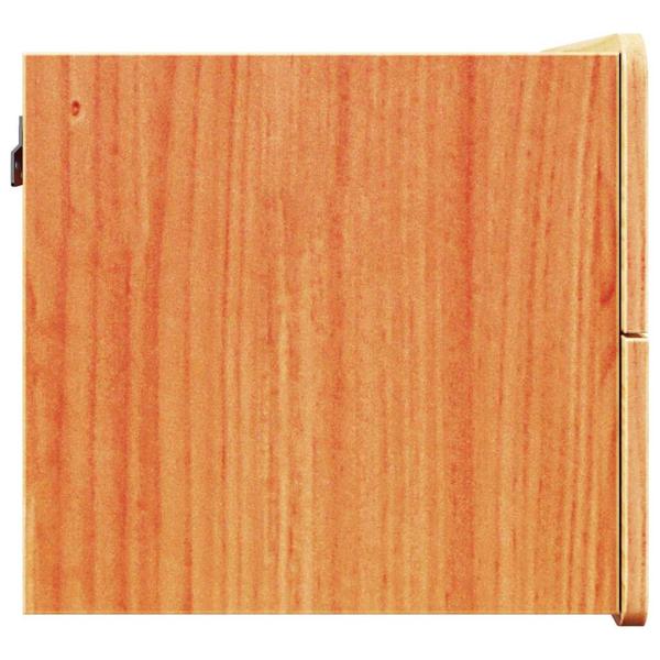 Nachttisch Wachsbraun 39 x 34 x 33 cm Kiefer Massivholz