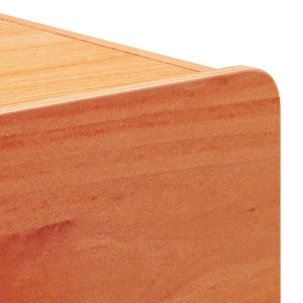 Nachttisch 2 pcs Braun 39 x 34 x 33 cm Kiefer Massivholz