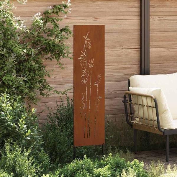 Garten dekoratives Panel Rostig 32 x 140 cm