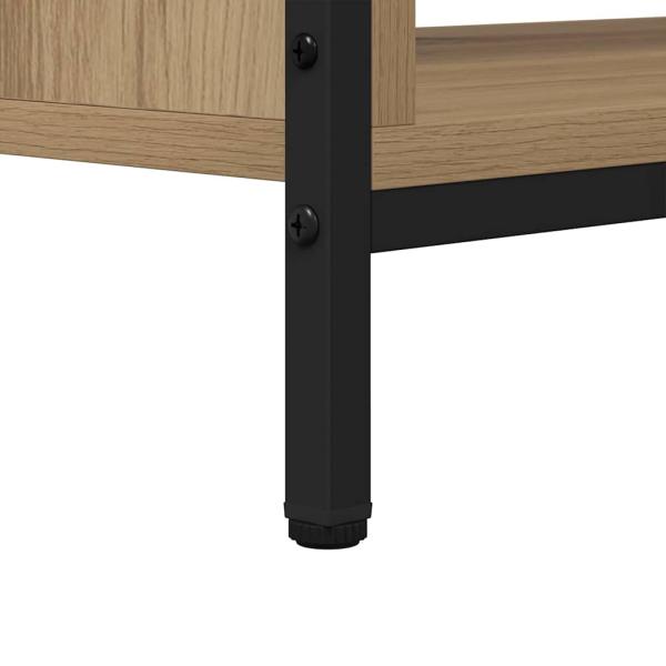 TV-Schränk Eiche handwerklich 100 x 40 x 45 cm Holzwerkstoff