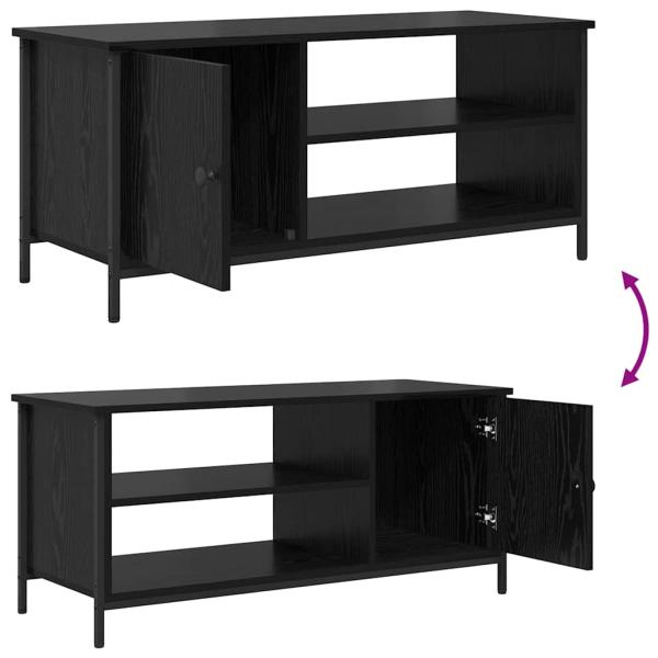 TV-Schränk Schwarze Eiche 100 x 40 x 45 cm Holzwerkstoff