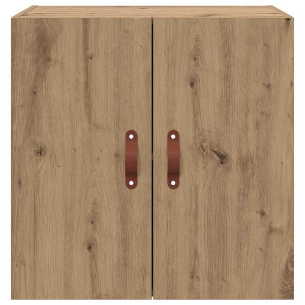 Wandschrank Eiche handwerklich 60 x 31 x 60 cm Holzwerkstoff