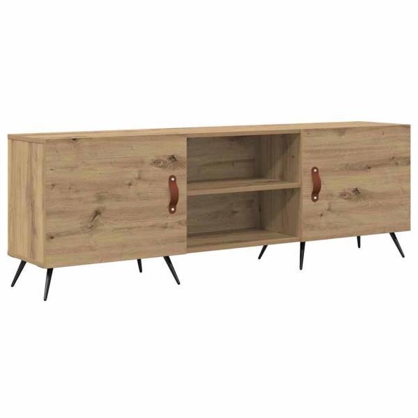 TV-Schränk Eiche handwerklich 150 x 30 x 50 cm Holzwerkstoff