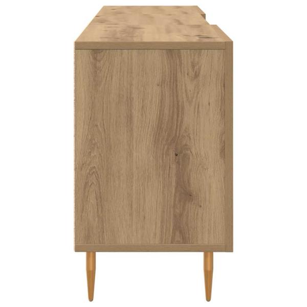 TV-Schränk Eiche handwerklich 150 x 30 x 50 cm Holzwerkstoff