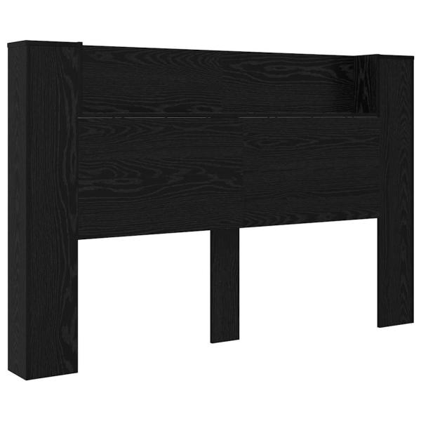 Kopfteil Schrank Schwarze Eiche Holzwerkstoff
