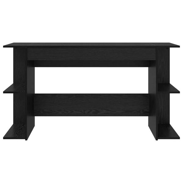 Schreibtisch Schwarze Eiche 140 x 50 x 75 cm Holzwerkstoff