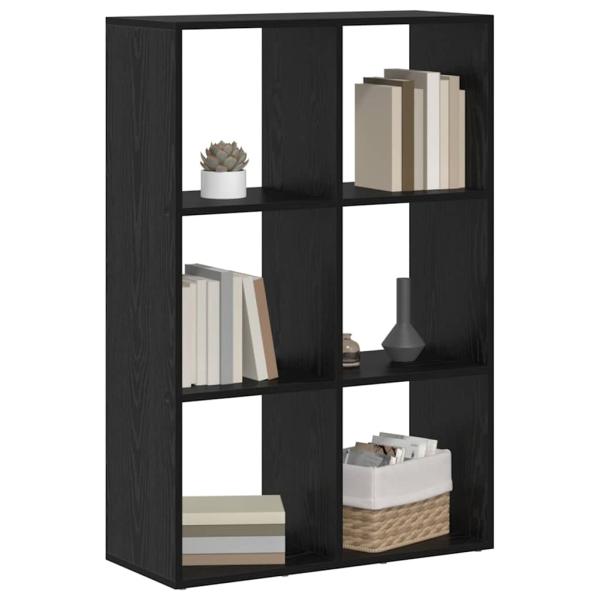 Bücherregal Schwarze Eiche 69,5 x 29 x 103,5 cm Holzwerkstoff