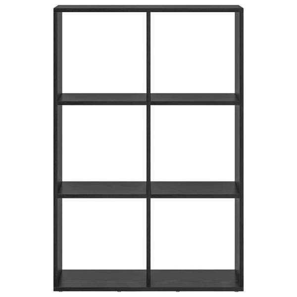 Bücherregal Schwarze Eiche 69,5 x 29 x 103,5 cm Holzwerkstoff