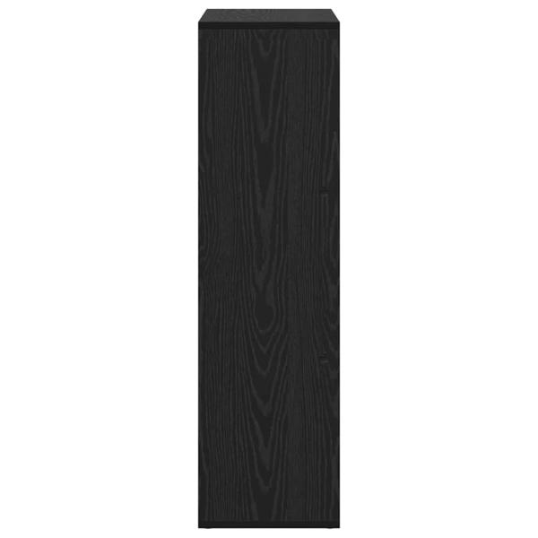 Bücherregal Schwarze Eiche 69,5 x 29 x 103,5 cm Holzwerkstoff