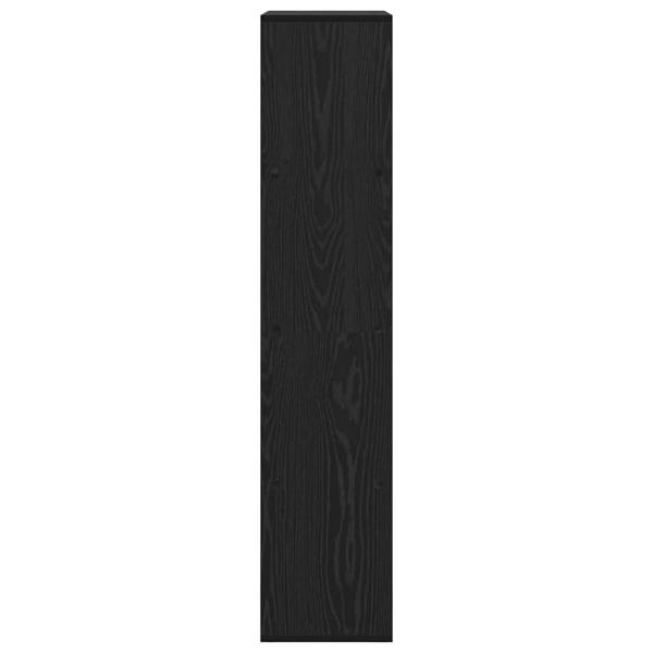 Bücherregal Schwarze Eiche 69,5 x 29 x 137,5 cm Holzwerkstoff