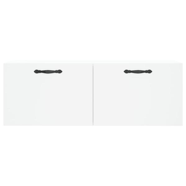 Wandschrank Weiß 100x36,5x35 cm Holzwerkstoff