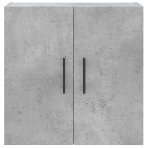 Wandschrank Betongrau 60x31x60 cm Holzwerkstoff